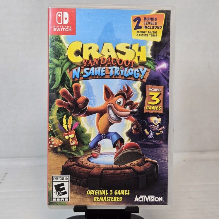 Crash Bandicoot N-Sane-Trilogy For Nintendo Switch