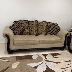2  Sofa’s and 1 Loveseat 