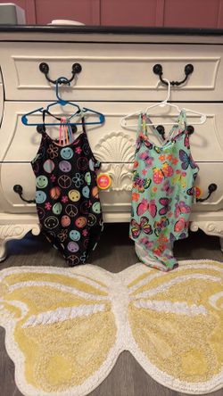 2 brand new girls bathing suits