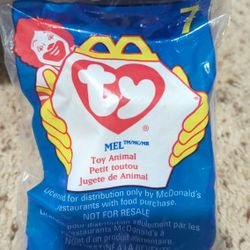 McDonald's Ty Mini Mel Beanie Baby - Sealed