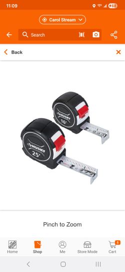 Husky measuring tapes