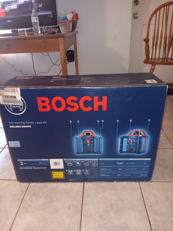 BOSCH Self-Leveling Rotary Laser Kit GRL800-20HVK