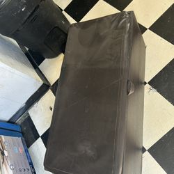 Storage Bench Brown, Storage Ottoman Bench IF ITS UP ITS AVAILABLE 