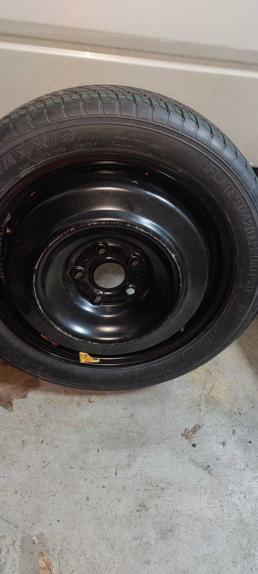 camaro 5th gen spare tire
