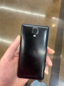 Black android phone