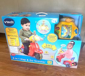 VTech 2-in-1 Map & Go Scooter