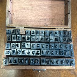 Alphabet Stamps. Small