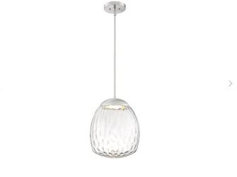 Brushed Nickel Pendant Light