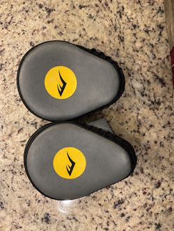 Everlast boxing mitts