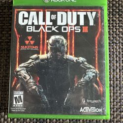 xbox one Call of Duty: Black Ops III