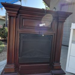 Inside Fire Place Works Good Send Best Offer 