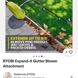 Expand Gutter Blower Universal Attachment $60