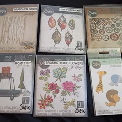 Sizzix/Tim Holtz 6pc
