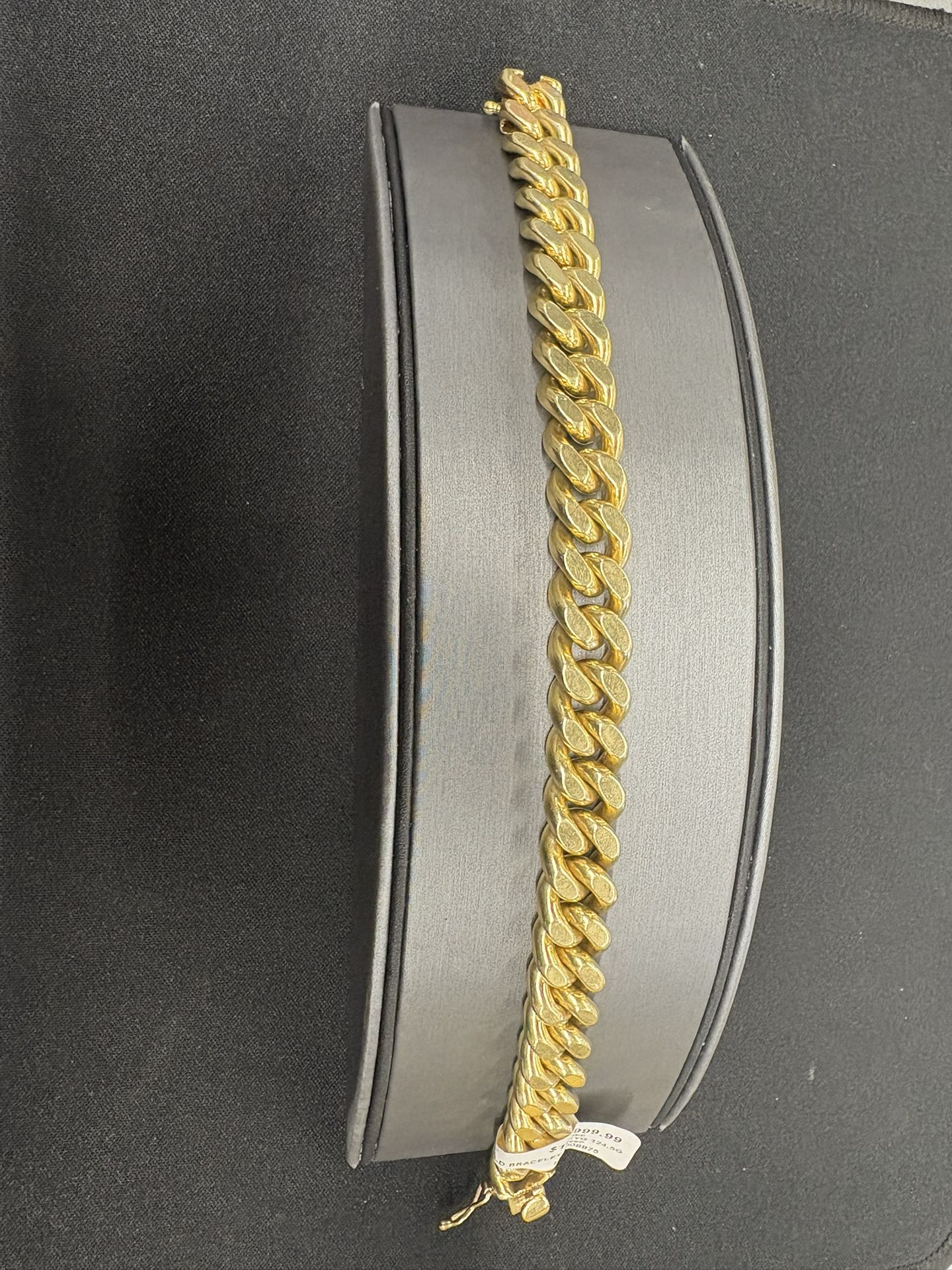 18K Cuban Men’s Bracelet