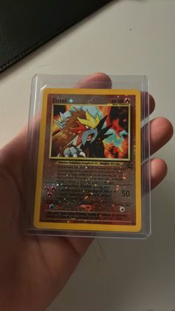 Pokemon Entei Black Star Promo 34