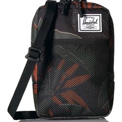 New-Herschel supply company “Sinclair”style Cross body bag and dark olive palm design