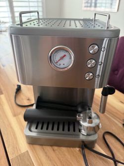 Neretva Espresso Machine + Burr Grinder – Used Once – $65 both