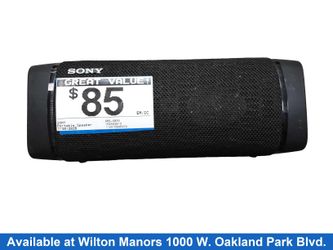 Sony Srs-xb33 Black Portable Speaker