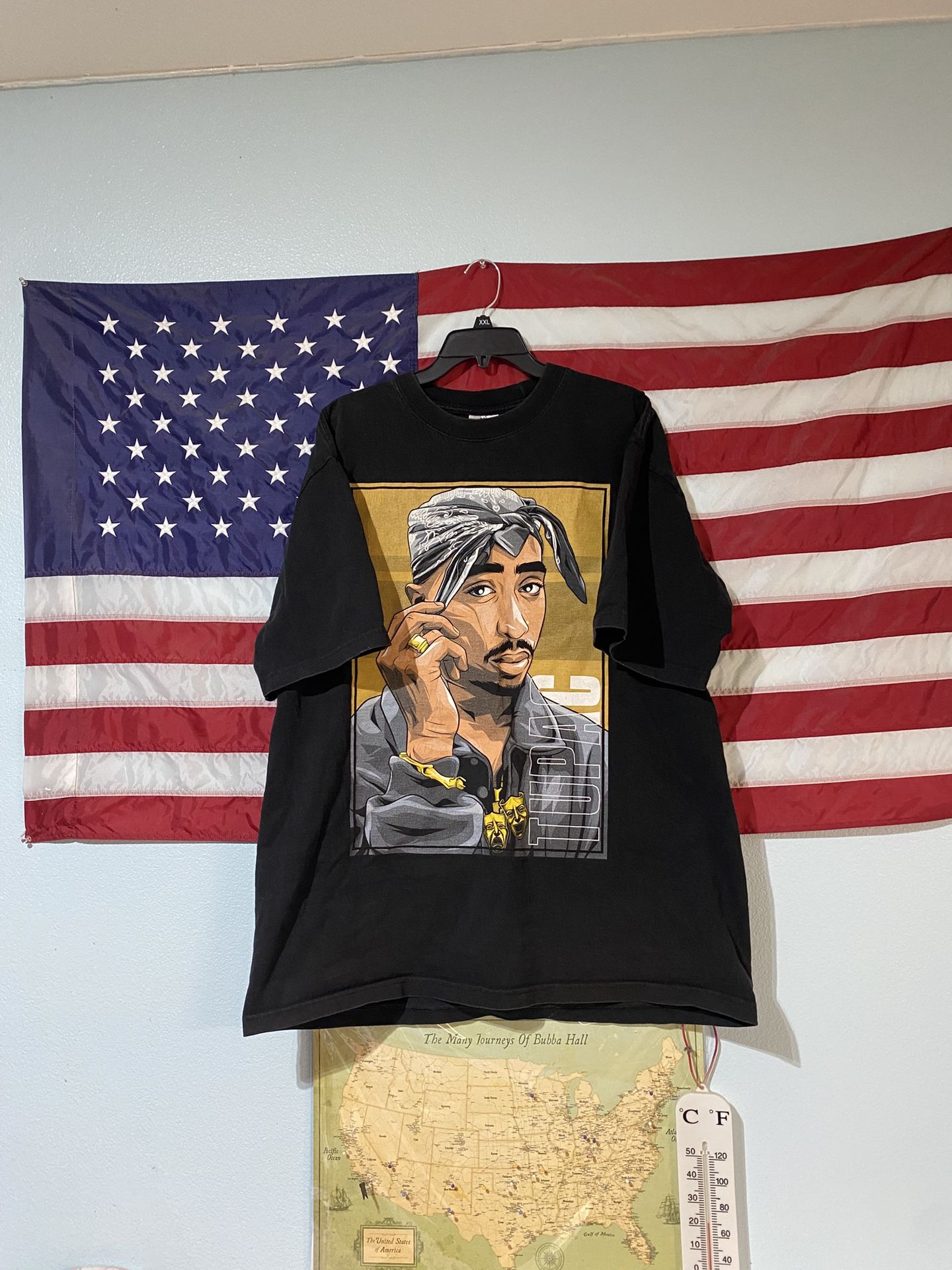 Shaka x Tupac Baggy Heavyweight Tee 2XL