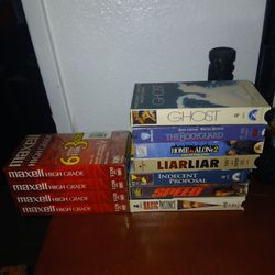 VHS tapes and movies