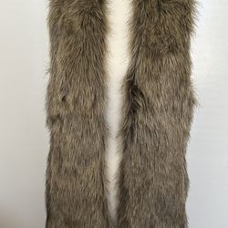 Faux Fur Vest Banana Republic