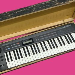Vintage 1985 Roland ALPHA JUNO 1 Polyphonic Analog Synth IR3109 Filters 6 Voice DCO Synthesizer