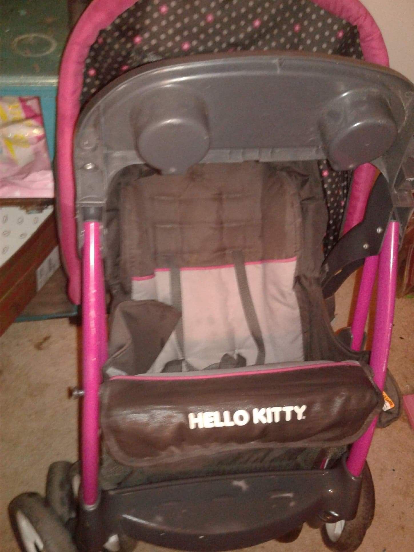 Hello kitty stroller