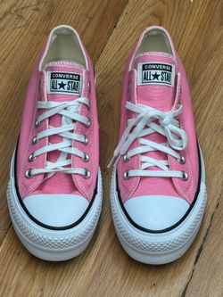 Converse Chuck Taylor All Star Low Top Pink Canvas Women's Size 7.5