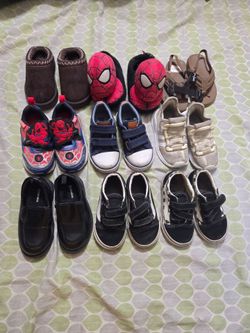 Toddler size 7 shoe lot