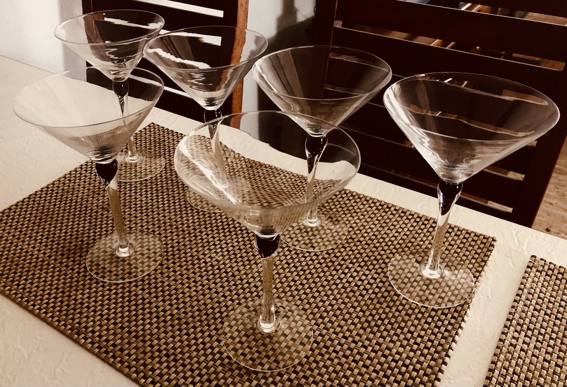 World Market Martini Glasses