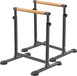 Adjustable - Dip Bars -  freestanding parallel exercise bars in excellent condition.