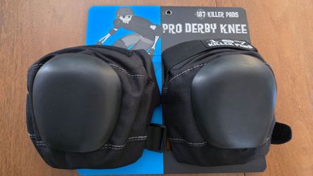 187 Killer Pro Derby Knee Pads Medium Size