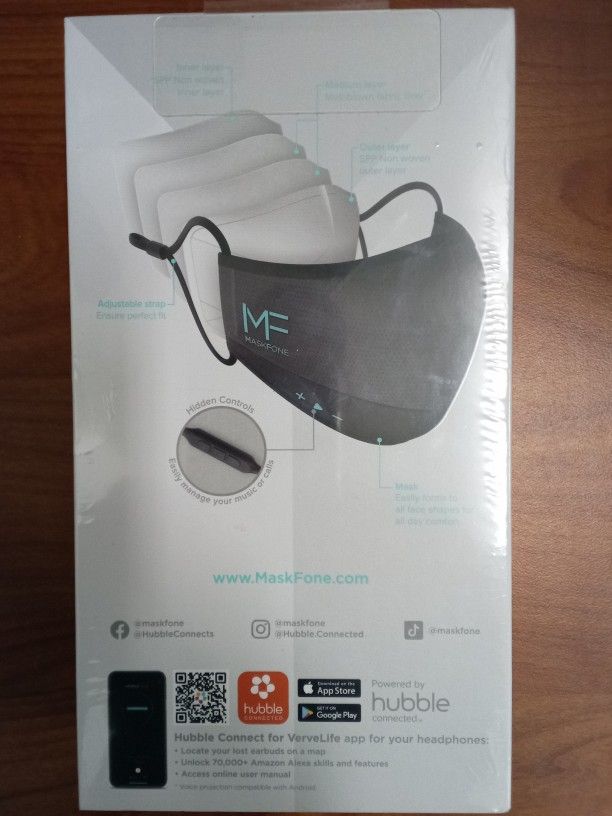 MF Face Mask Bluetooth Headphones 