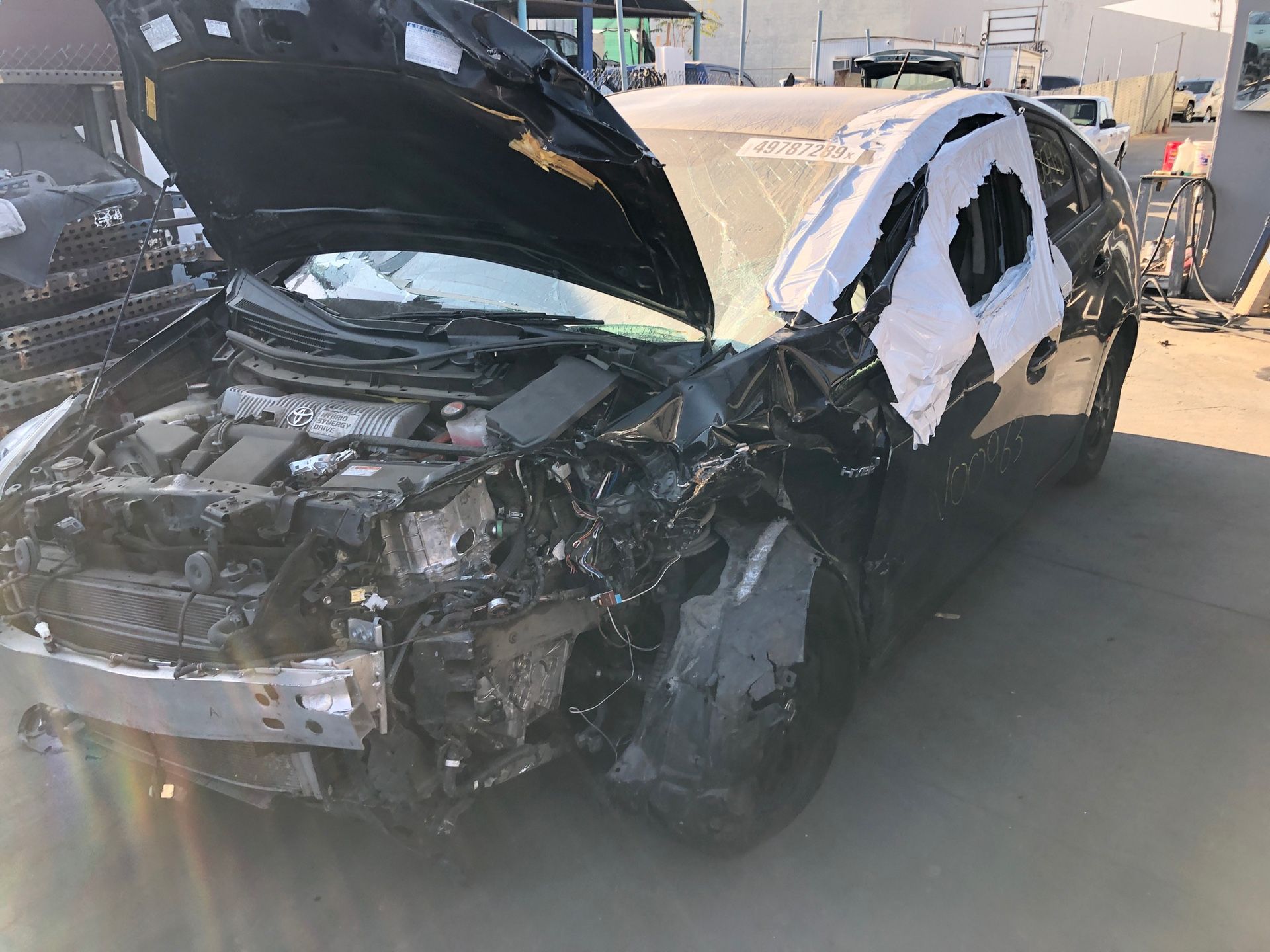 2014 Toyota Prius For Parts Black