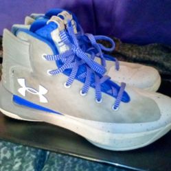 Steph Curry Retros Grey n Blue