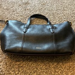Fossil Hand Tote In Black 