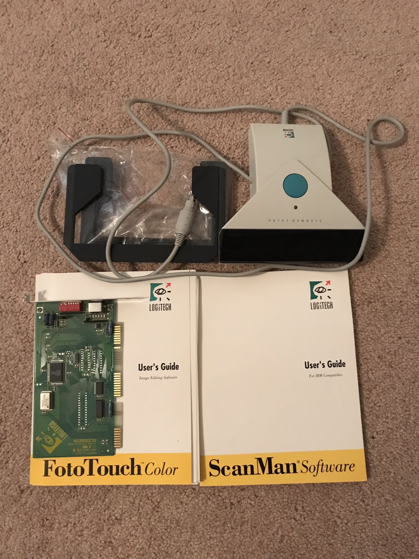 Logitech ScanMan handheld scanner