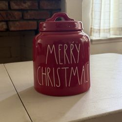 Rae Dunn Christmas Canister