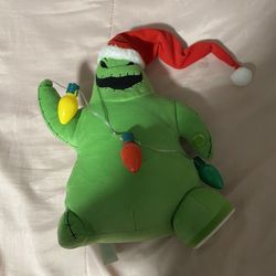 Nightmare Before Christmas Oogie Boogie Music Sound Plush 