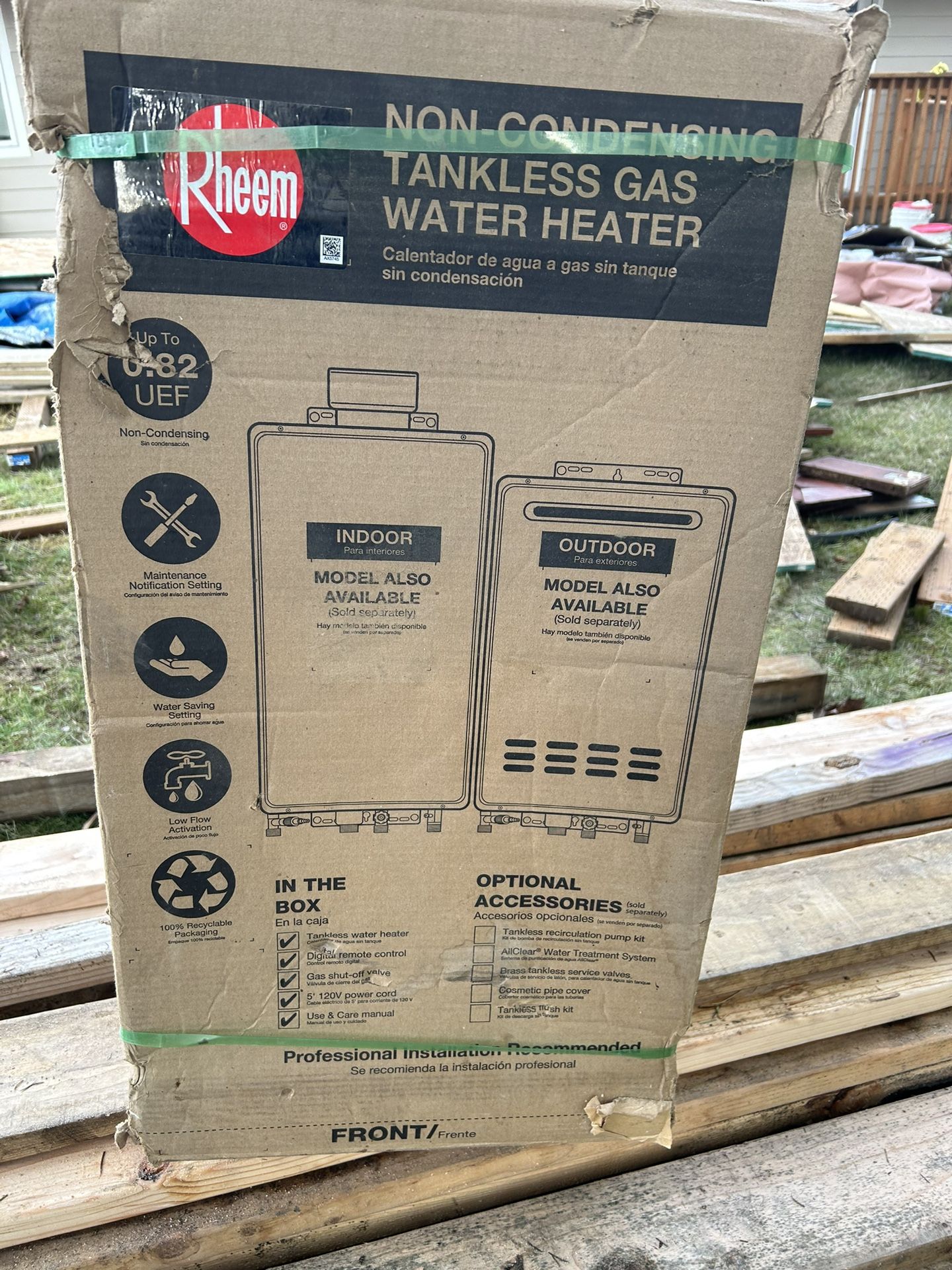 Rheem Tankless Gas Water Heater