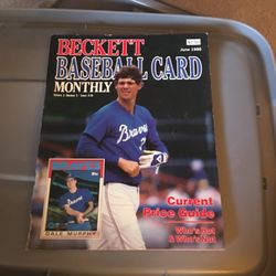 June 1986 Beckett Baseball Card Monthly Magazine See My Site Over 650 Collectibles For Sale
