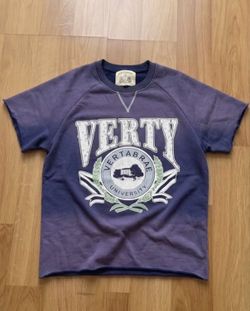 Blue Vertabrae University shirt