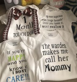 Custom onesies