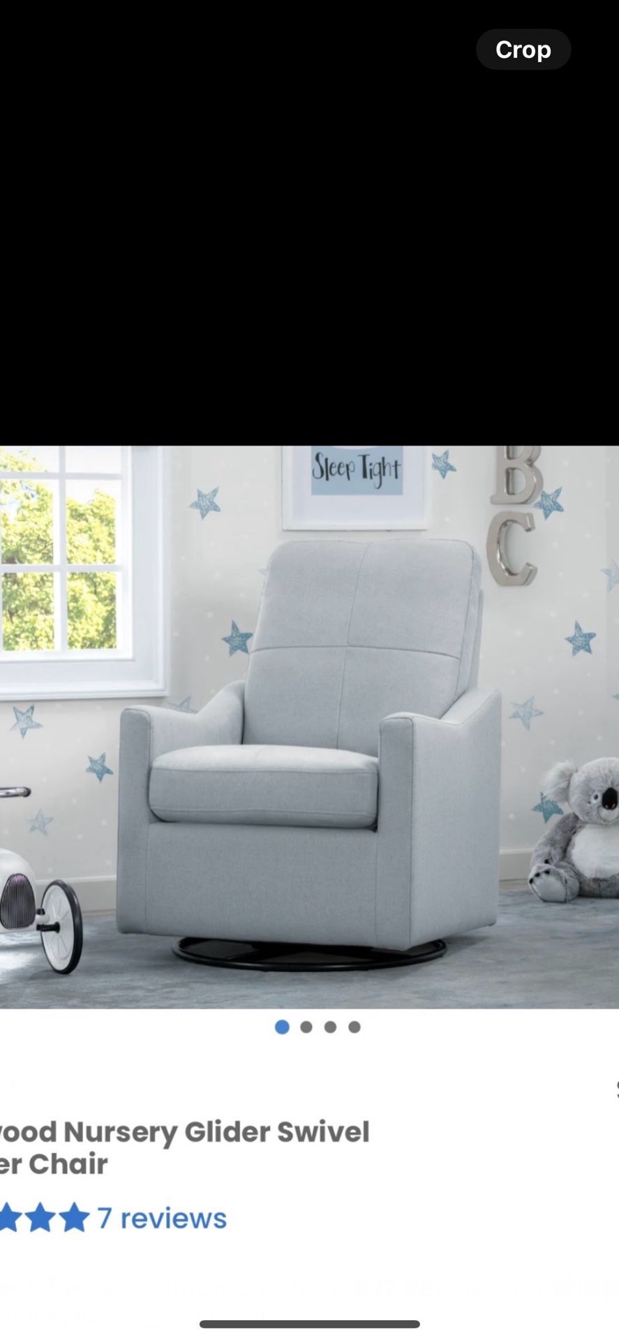 Kenwood Nursery Glider/ Chair/ Nursery/ Bedroom/ Baby/ Living Room/ Furniture/ New