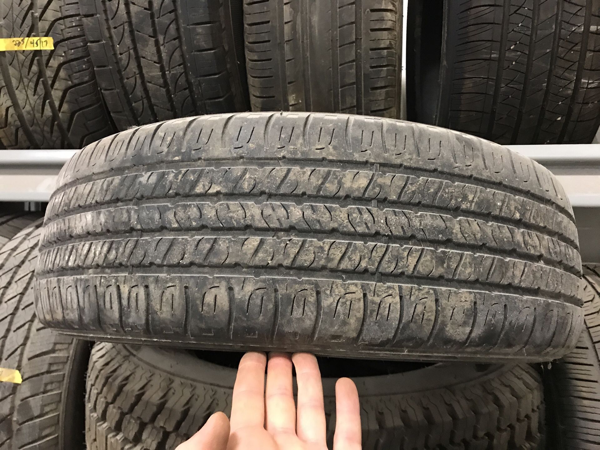 205/65/16 Goodyear Assurance 40% left 1 tire