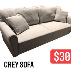 Grey Sofa 