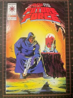 Rai and the Future Force #23,Valiant w/Bag+Board