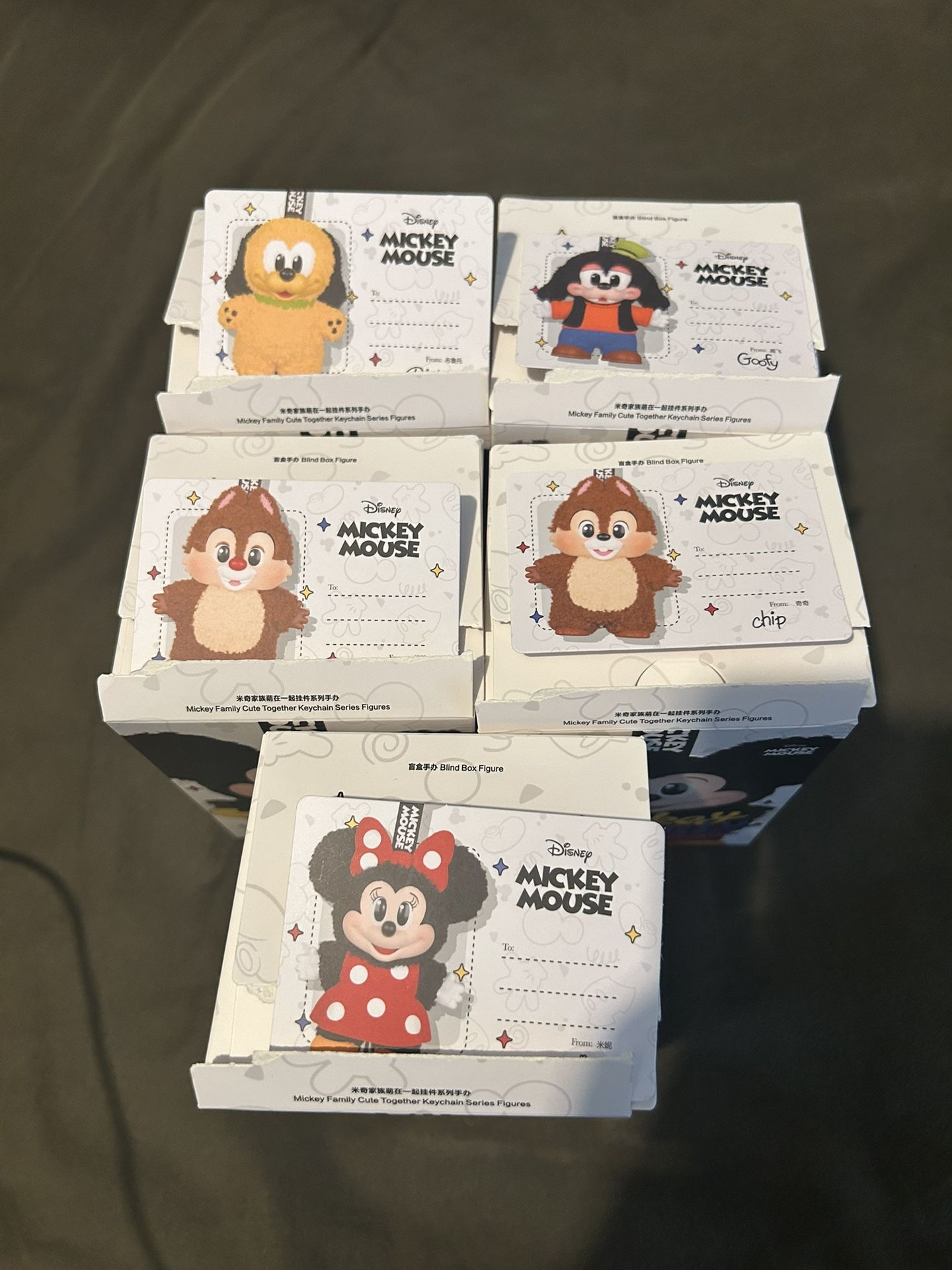 Mickey and Family pendents
