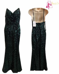 Green maxi Dress (M) Violet Weekend