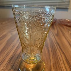 Amber Depression Glass Patrician Amber by FEDERAL GLASS Vintage 1933